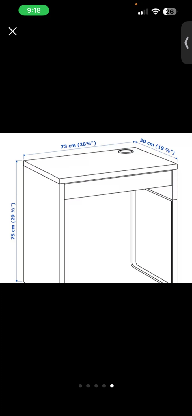 IKEA MICKE Desk