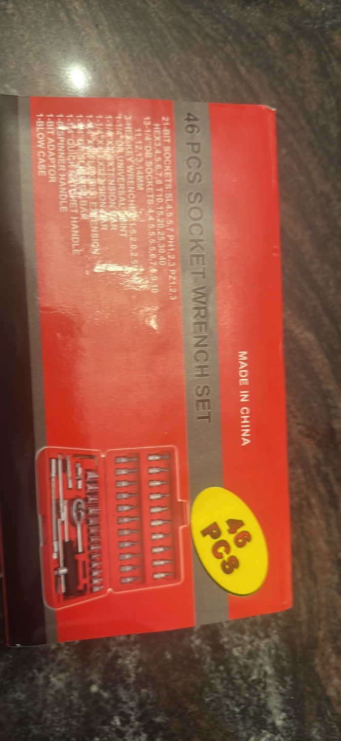 46 Piece Socket Wrench Set - photo 2