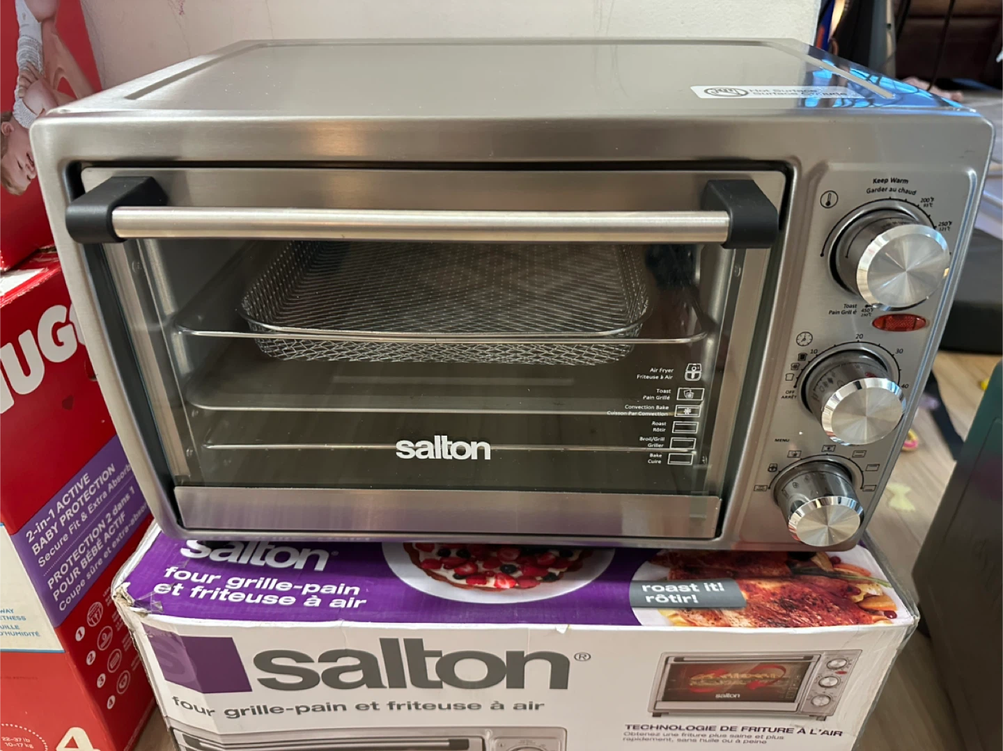 Salton Air Fryer Toaster Oven - photo 4