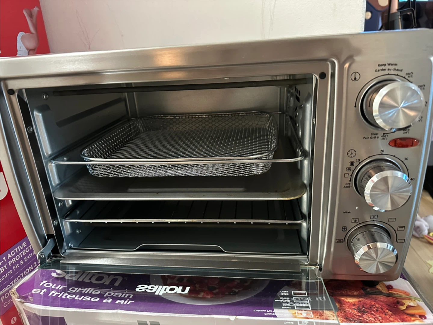 Salton Air Fryer Toaster Oven - photo 5
