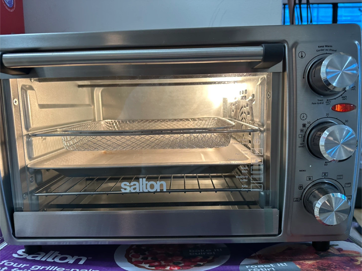 Salton Air Fryer Toaster Oven - photo 3