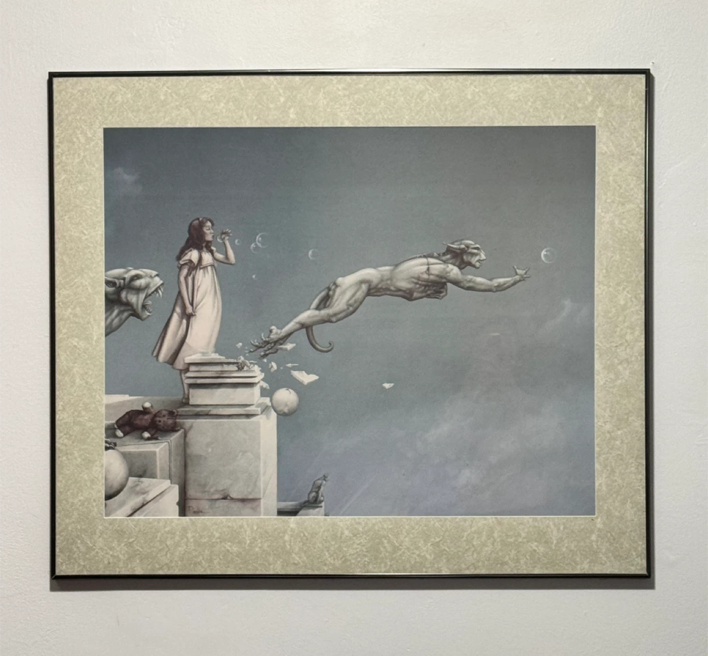 Gargoyles — Michael Parkes Framed Print Wall Art