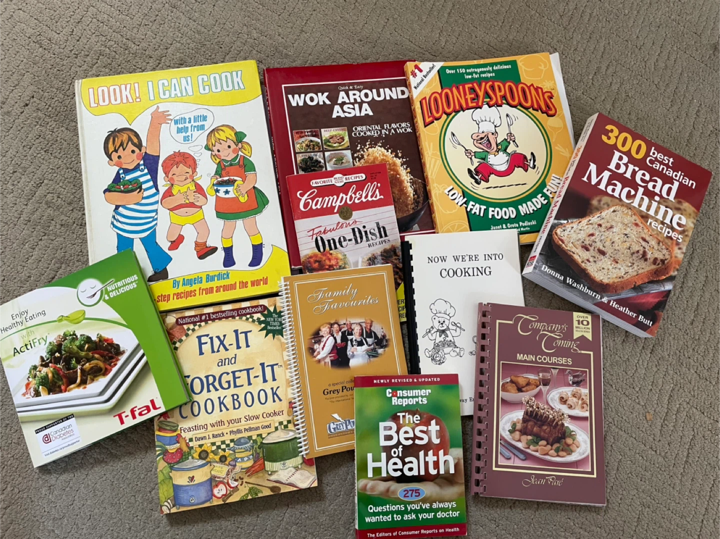 Cookbook Bundle - Looney Spoons & Canadian Bread Machine