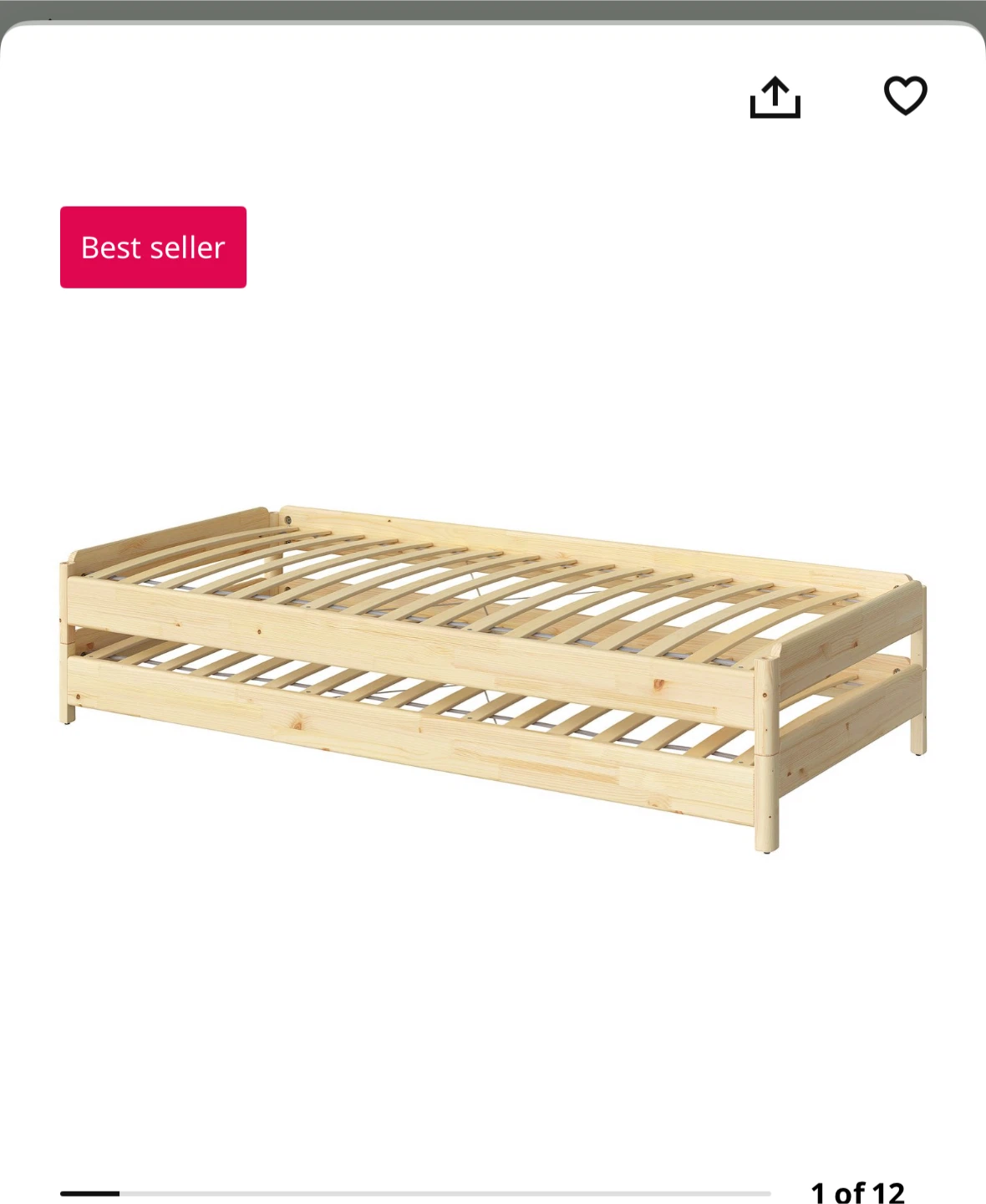 IKEA Daybed / Trundle Bed Frame - photo 3