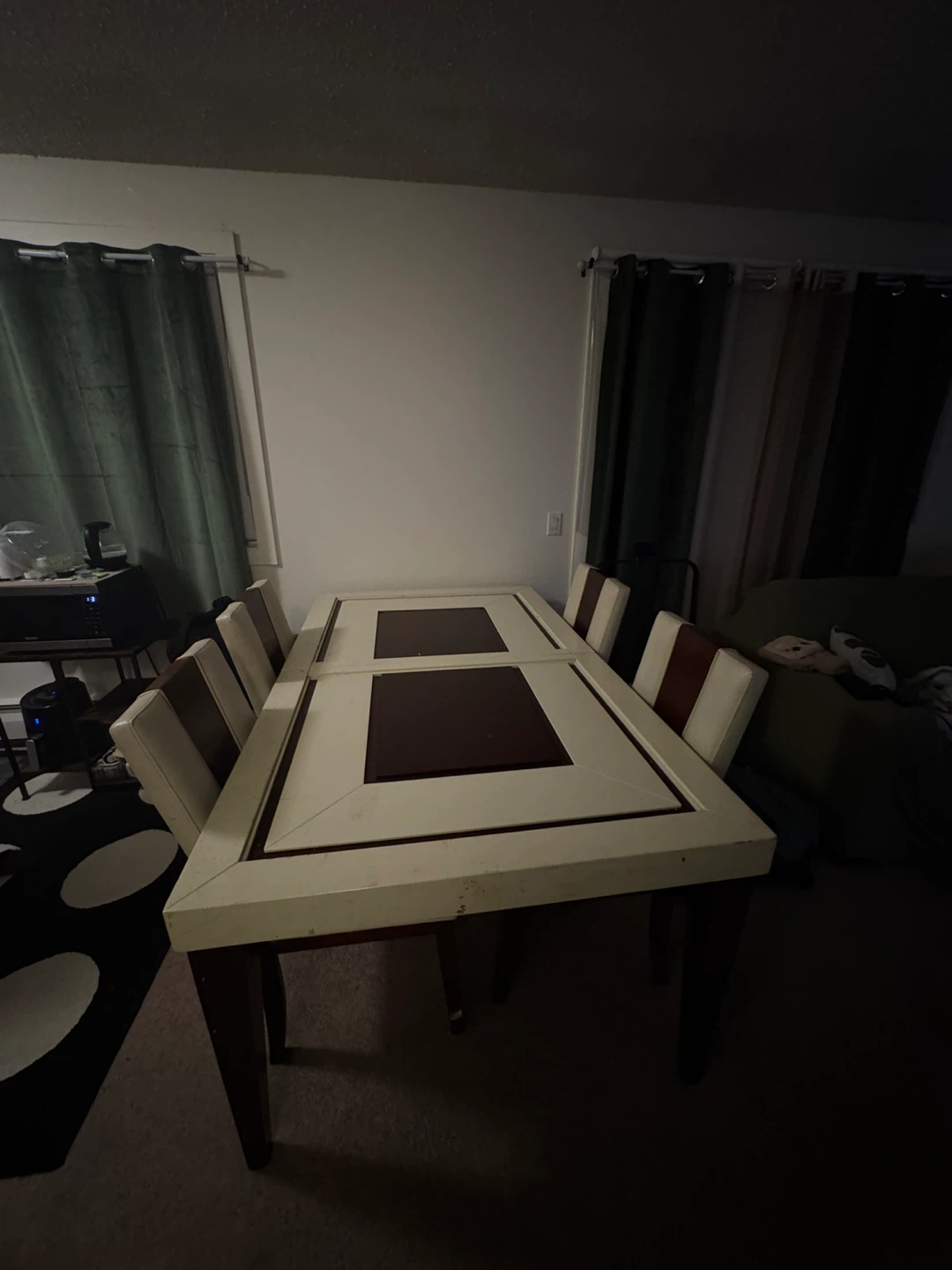Dining Table Set with 4 Chairs