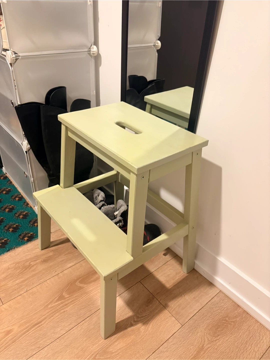 Wooden Step Stool - photo 2