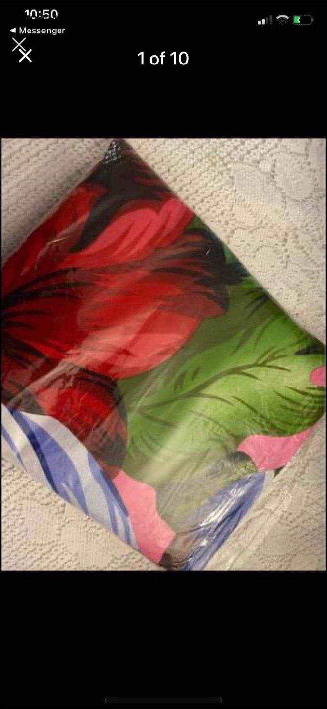 Floral Print Queen Sheet Set