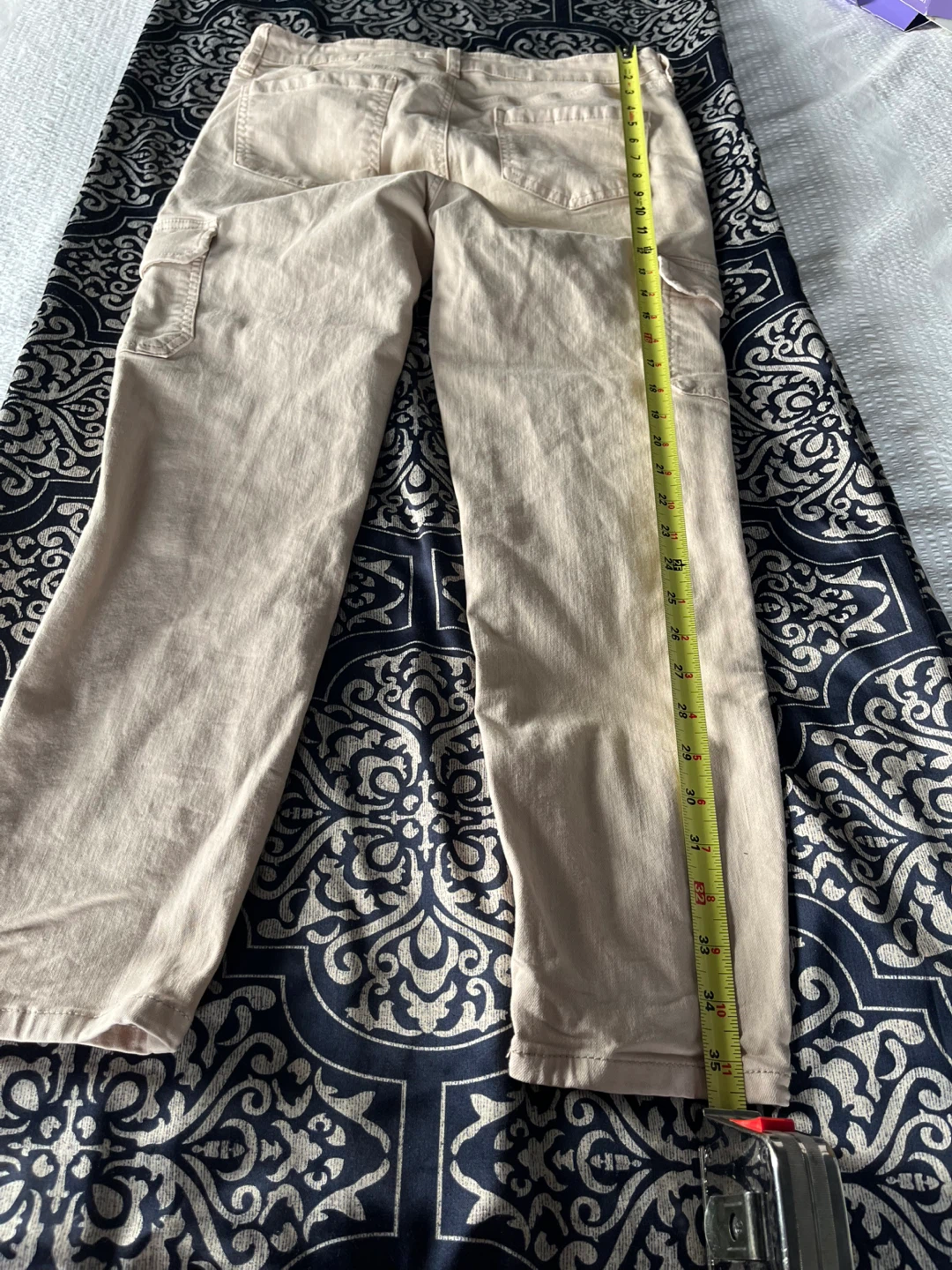 Buffalo Jeans Women's Beige Cargo Pants Size 8 - photo 3