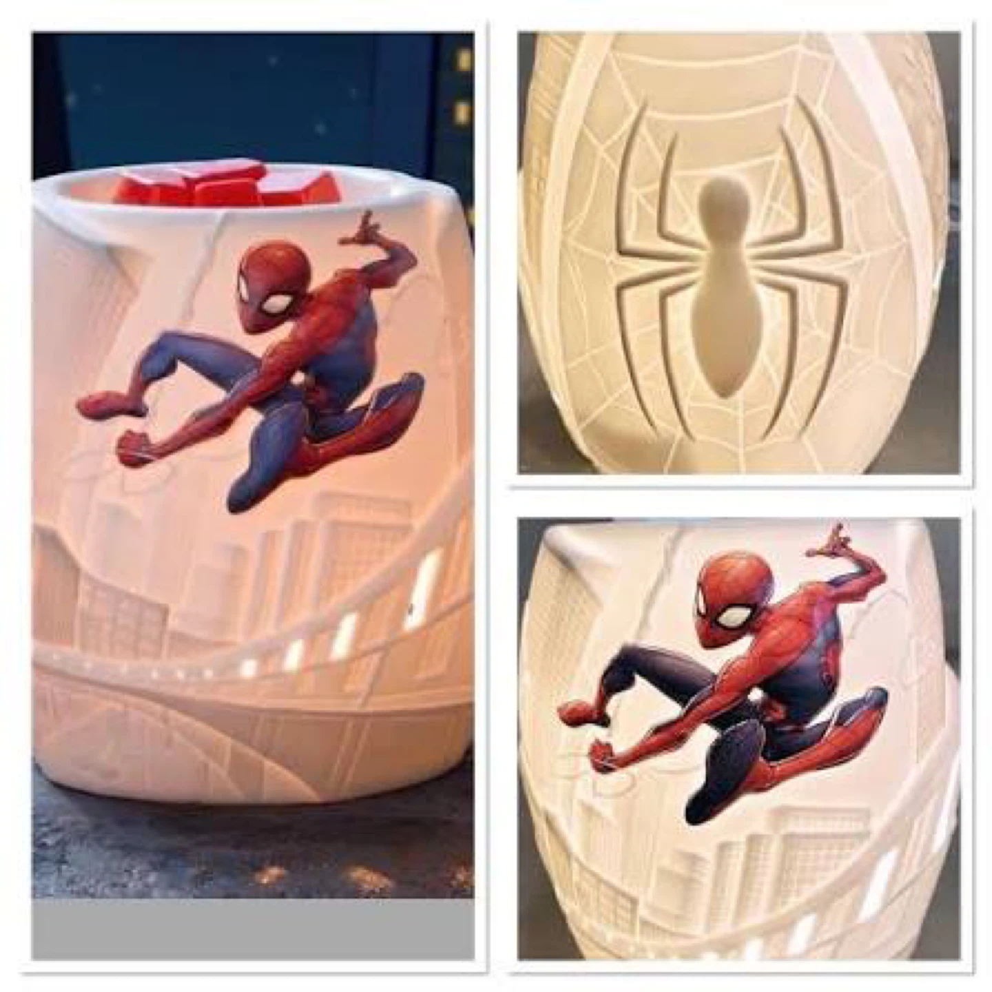 (New in box) Spider-man scentsy wax warmer