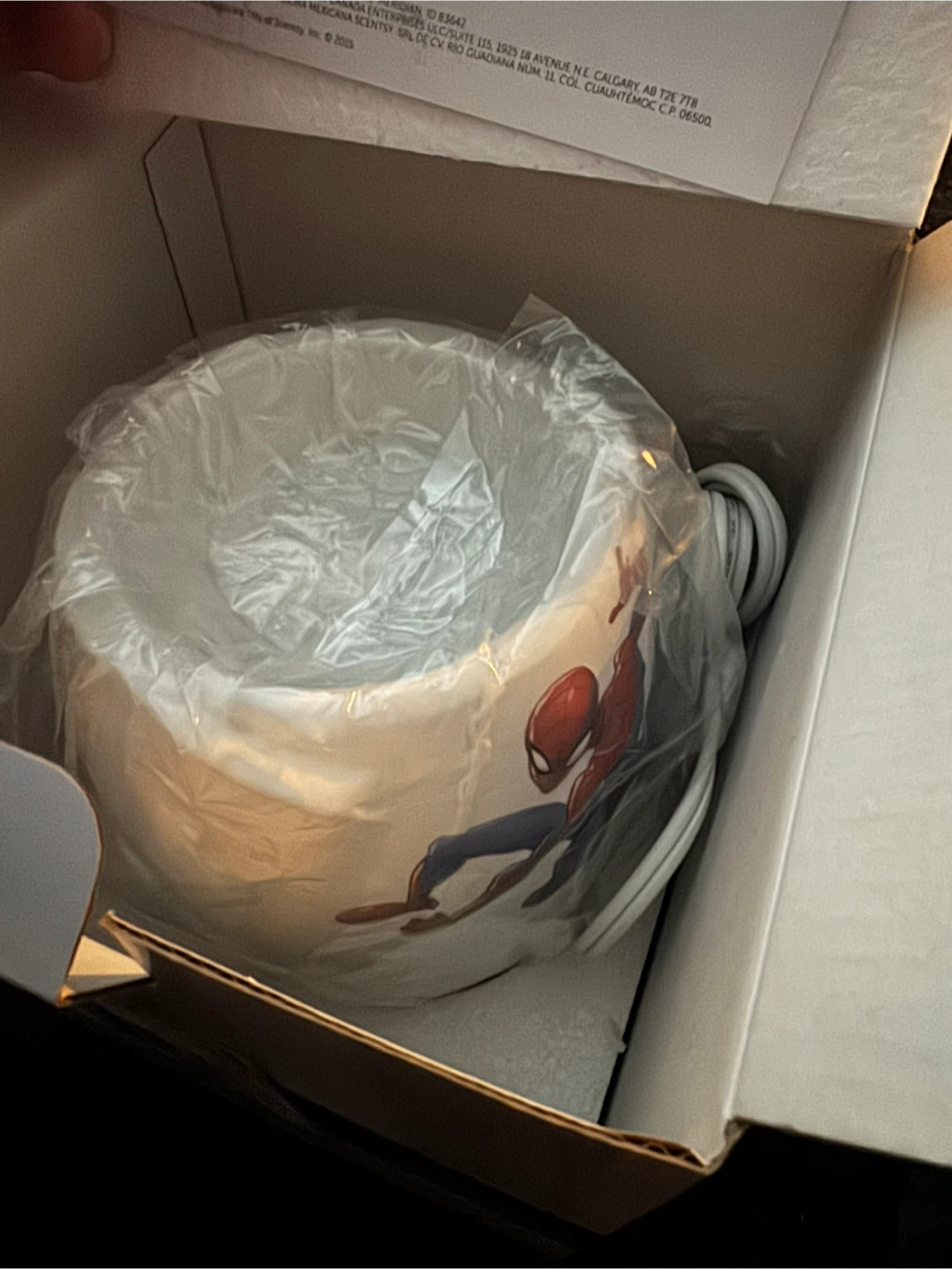(New in box) Spider-man scentsy wax warmer - photo 5