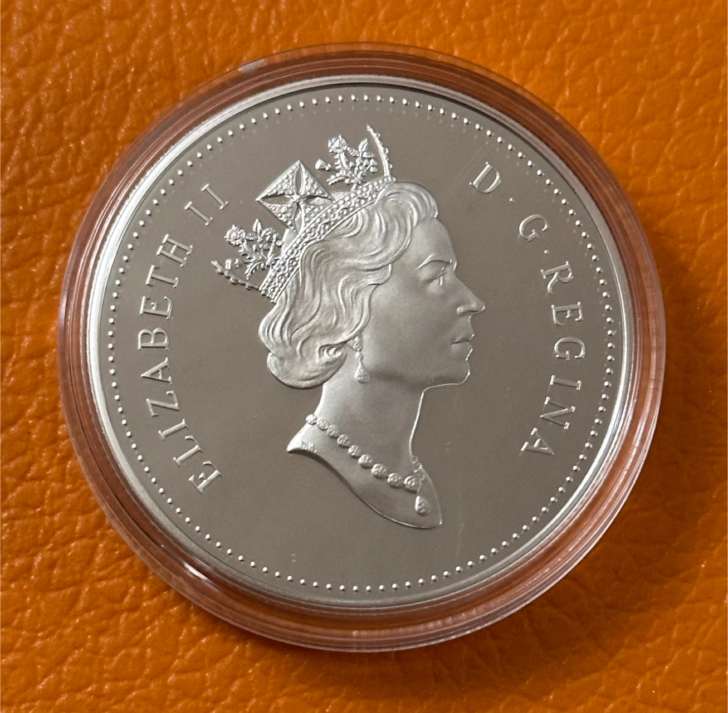 Canada Silver Dollar Coin 1774-1999 Voyage of Juan Perez - photo 2