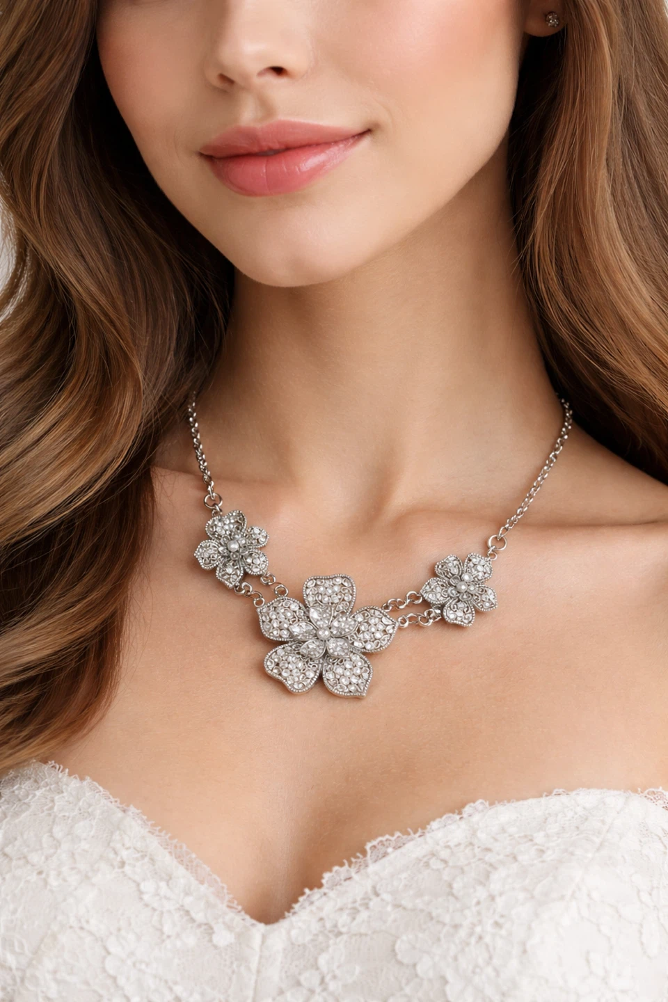 Silver necklace