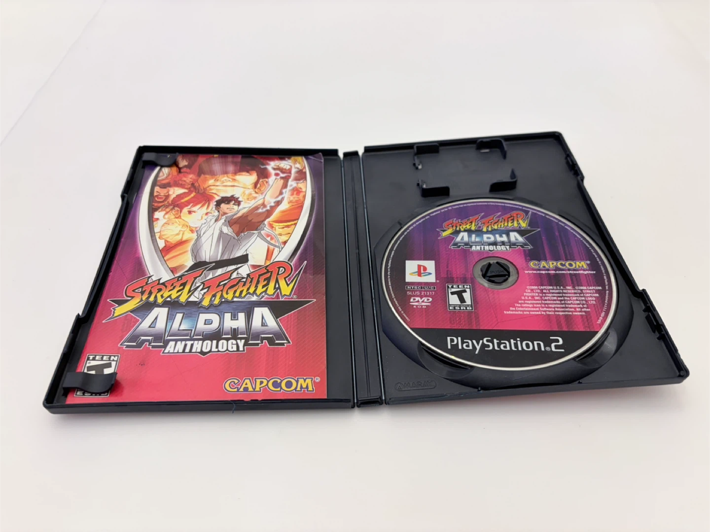PS2 Street Fighter Alpha Anthology NOT WORKING - photo 2