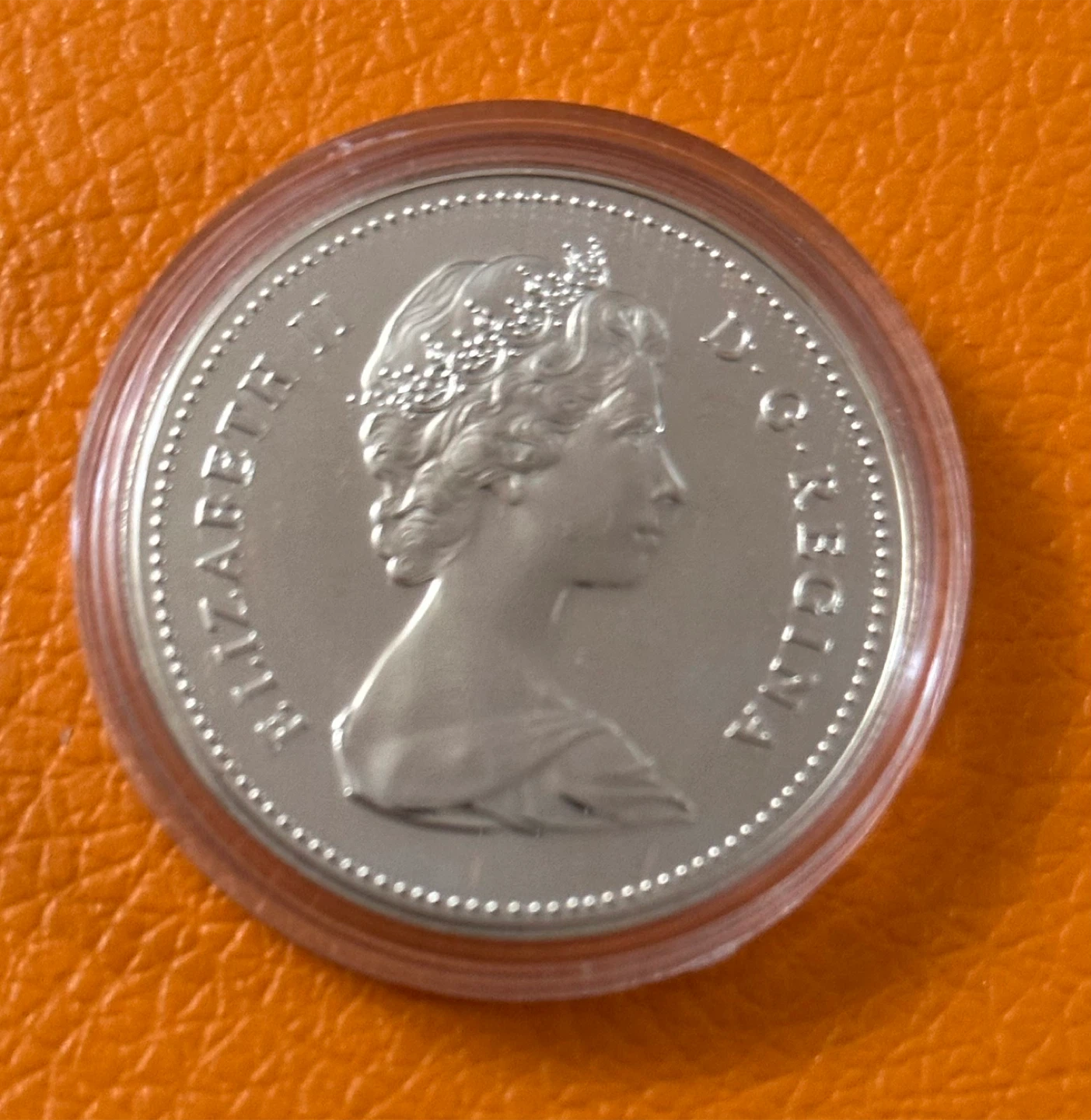 1980 Rare Canada Dollar Coin - Polar Bear - photo 2
