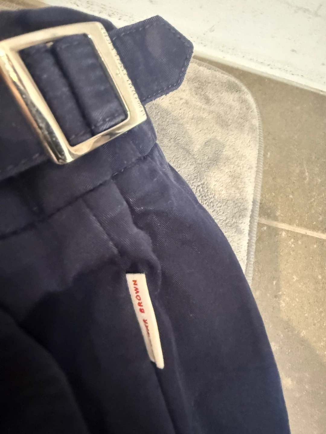 Orlebar Brown Navy Cotton Shorts Size 36 men’s - photo 2