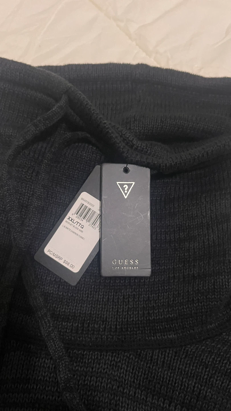 Guess Men's Sweater XX-Large Charcoal - photo 3