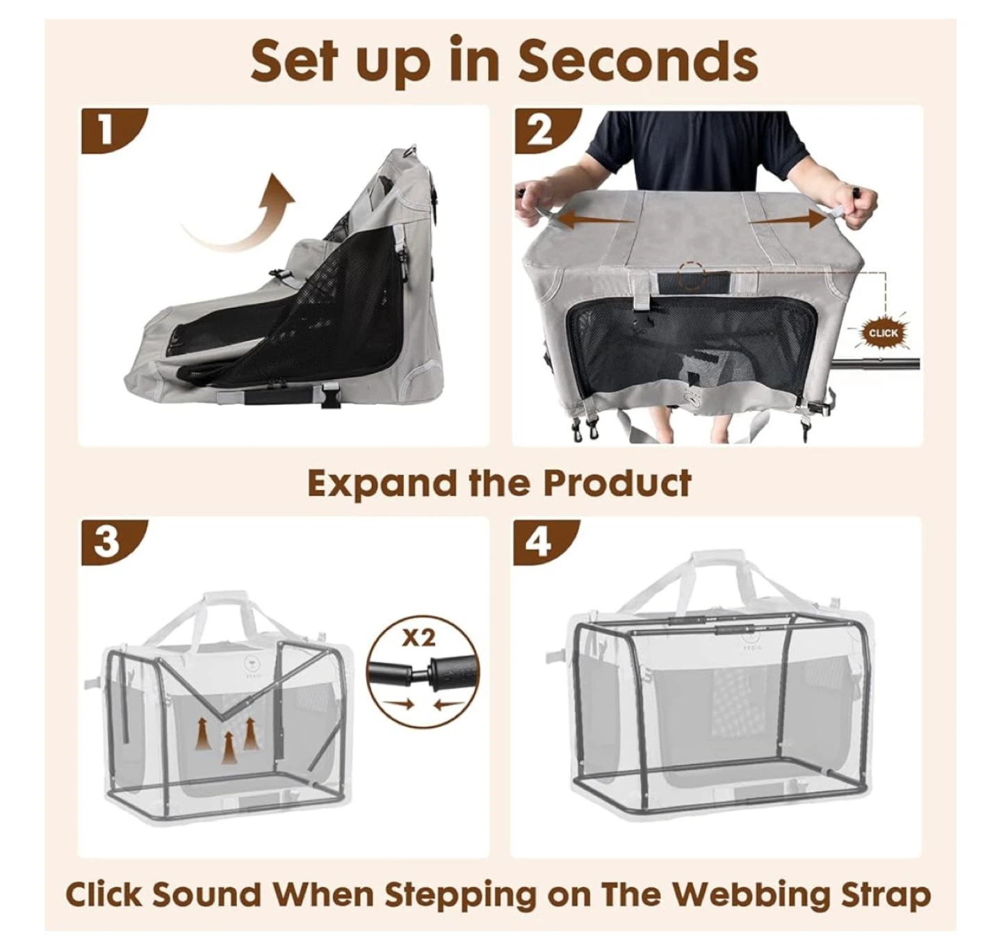 Pet Carrier Travel Bag