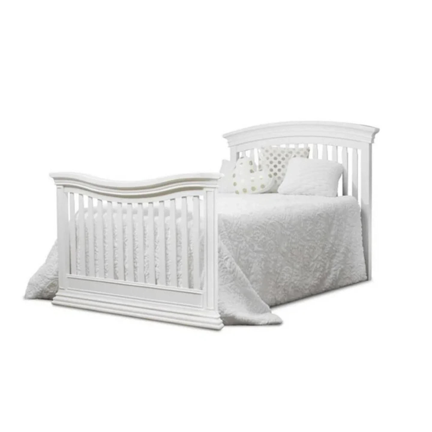 White Convertible Crib 🧡 - photo 2