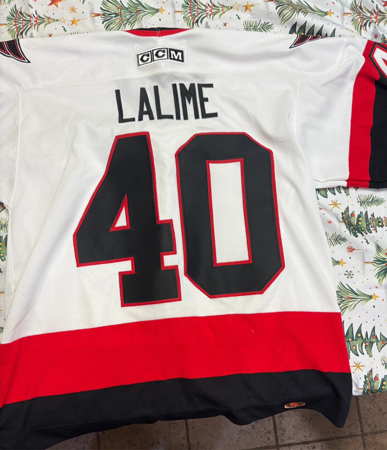Ottawa Senators Patrick Lalime Hockey jersey - photo 4