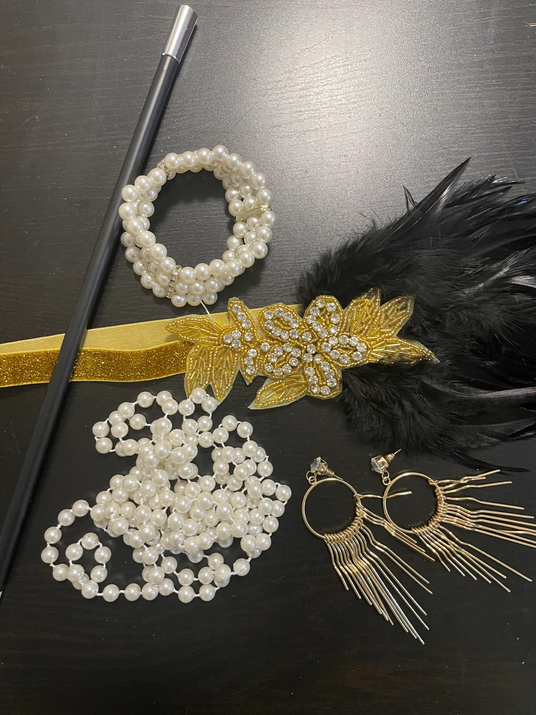 1920s Flapper Costume Accessory Set