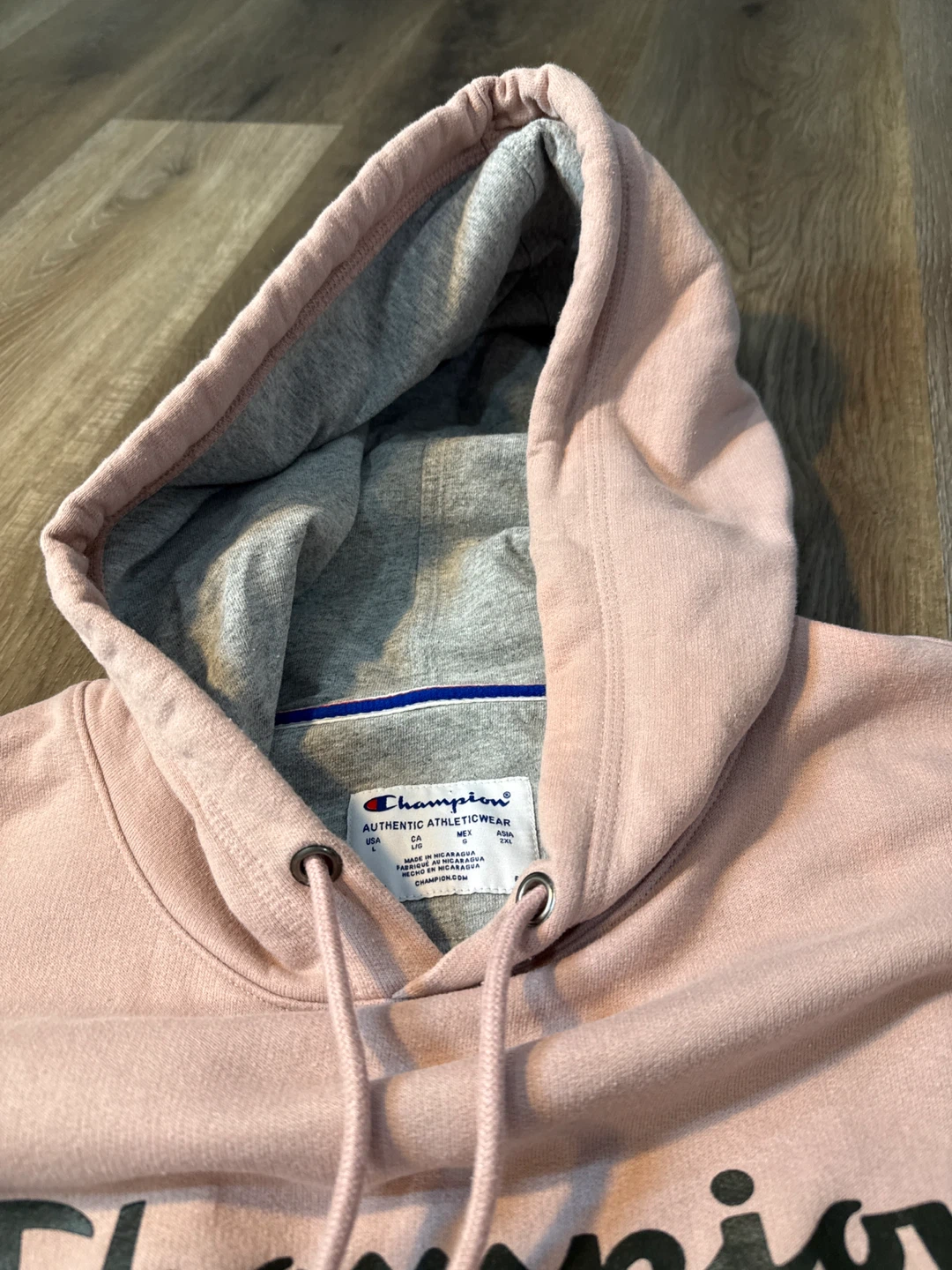 Champion Pink Hoodie - photo 3