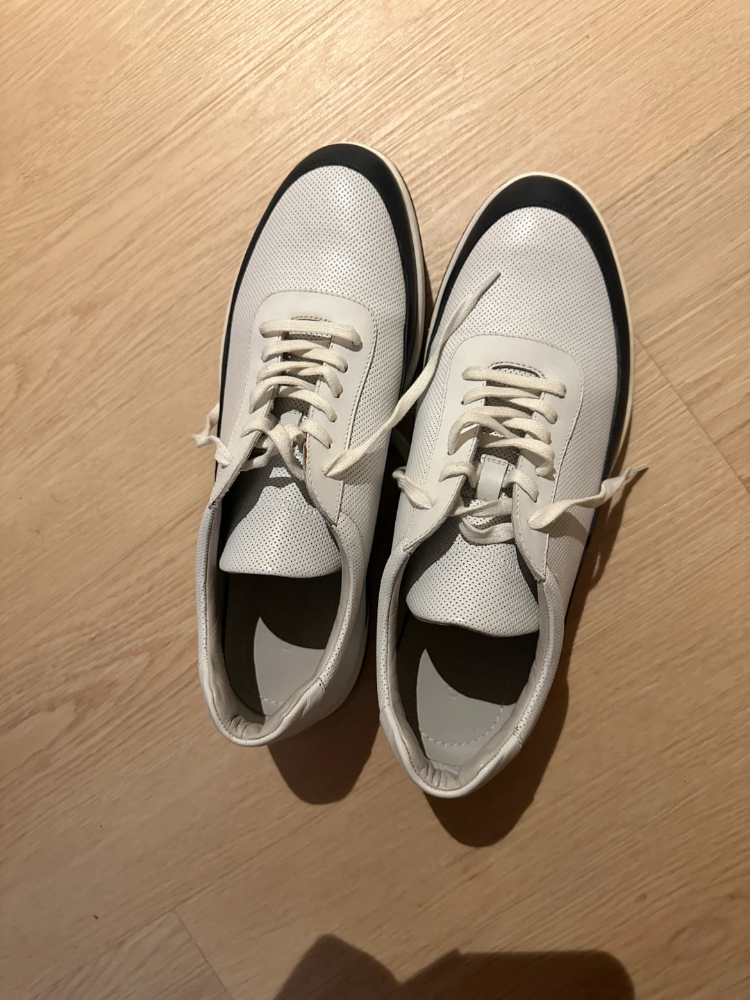 Giorgio Armani  White Leather Sneakers - photo 2