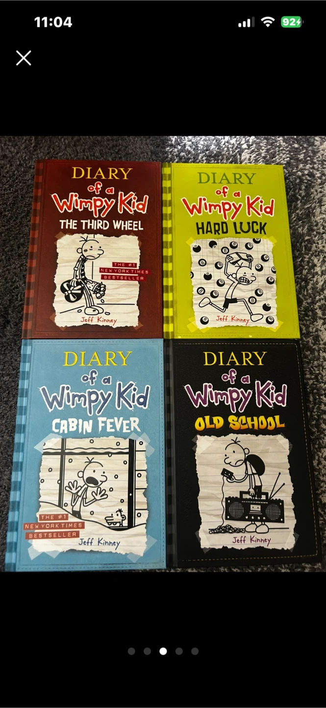 Diary of a Wimpy Kid Books 5-8 Box Set
