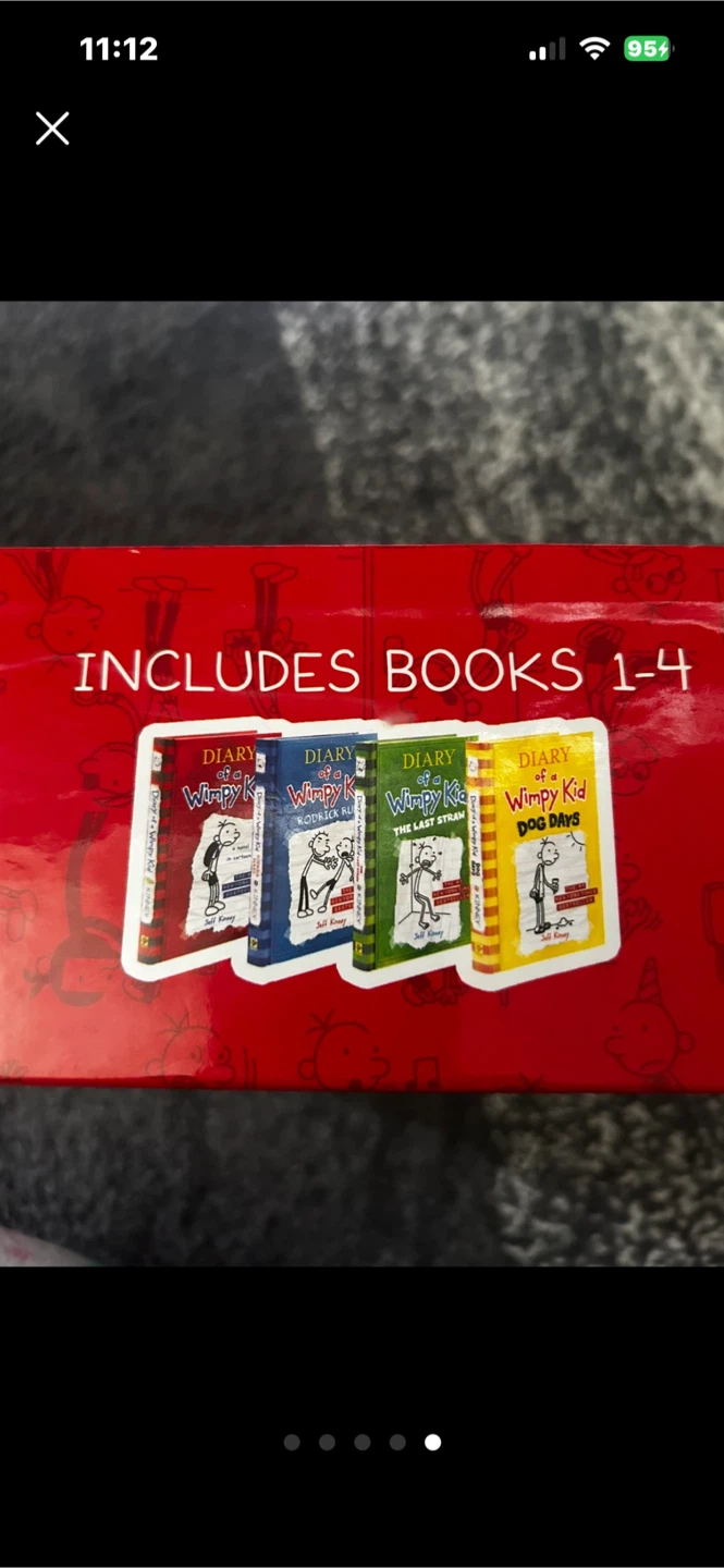 Diary of a Wimpy Kid Books 1-4 Box Set - photo 3