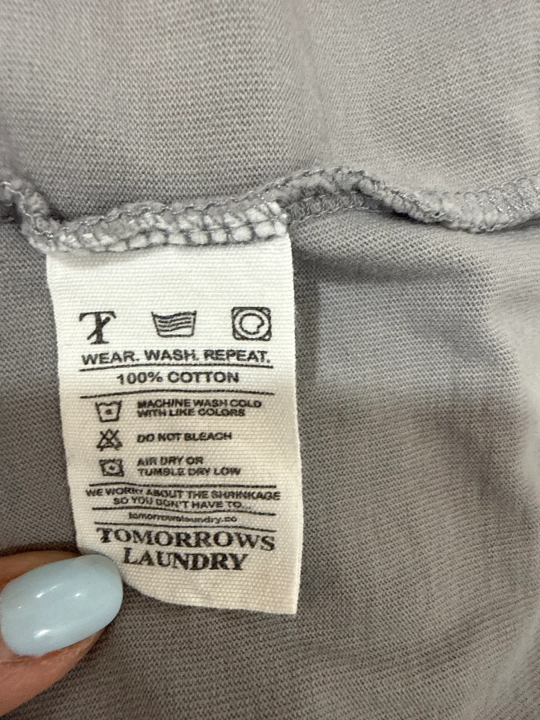 Tomorrow's Laundry Classic Essential T-Shirt - Size M - photo 4