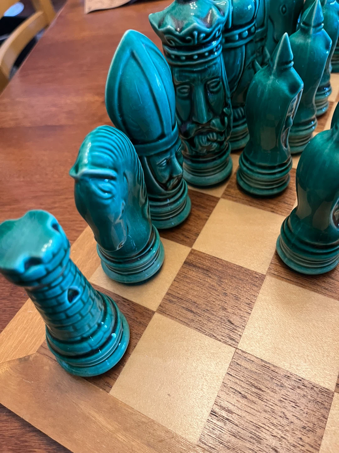 Ceramic chess set - photo 5