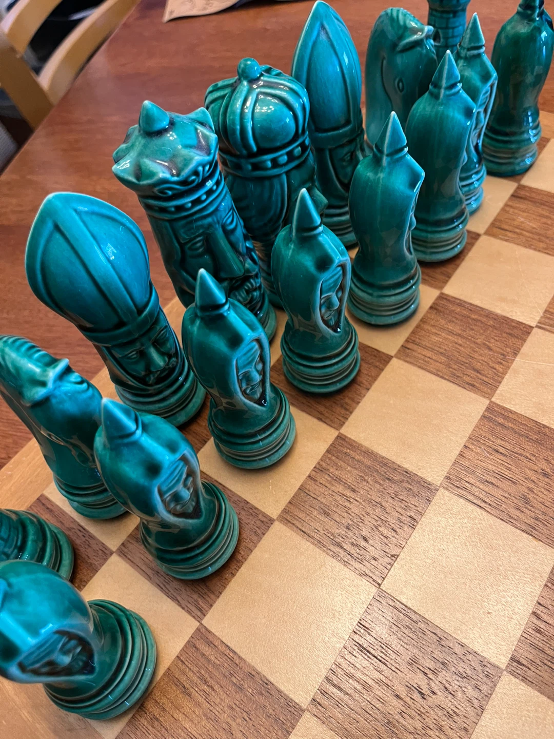 Ceramic chess set - photo 3