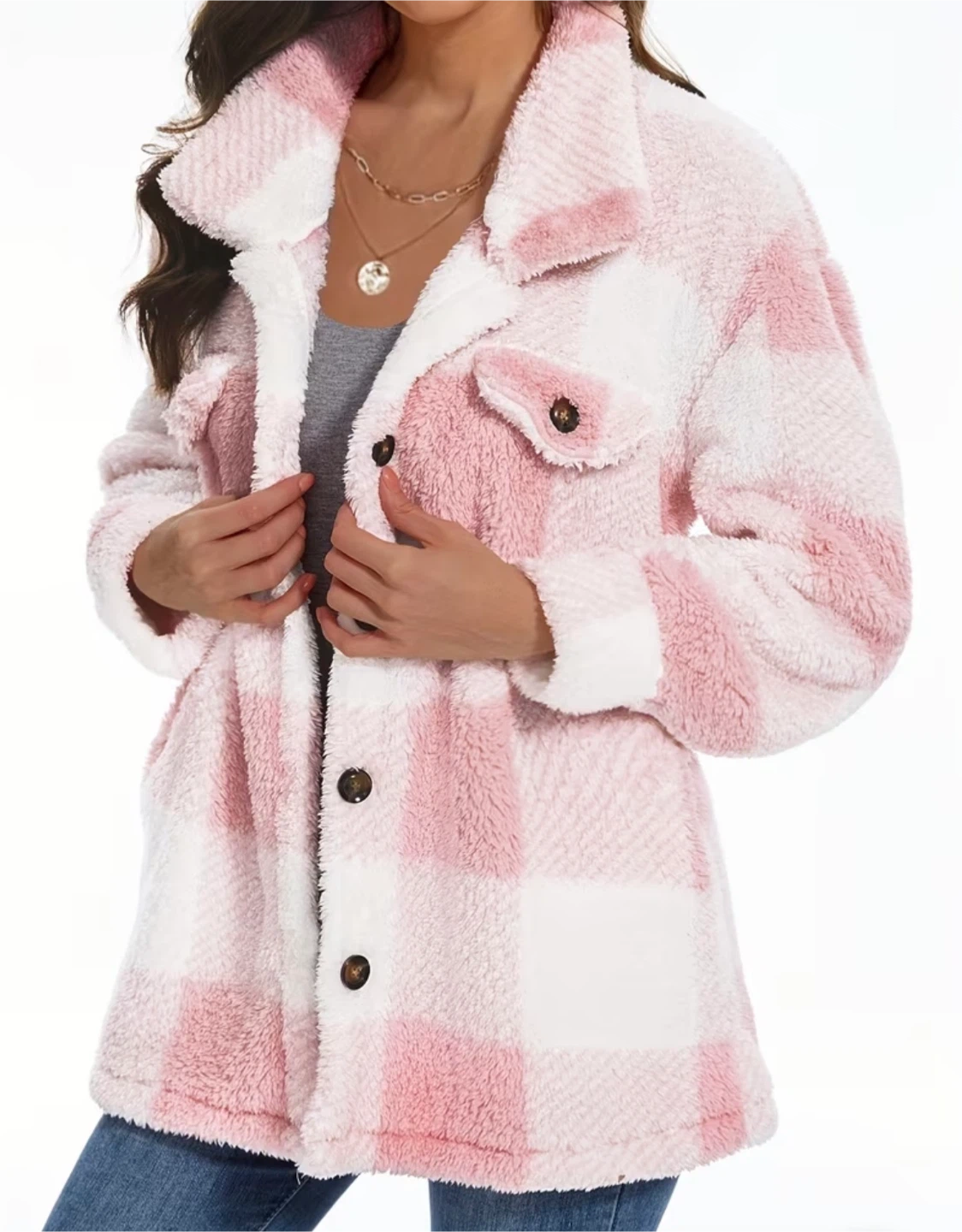 New pink coat - photo 3