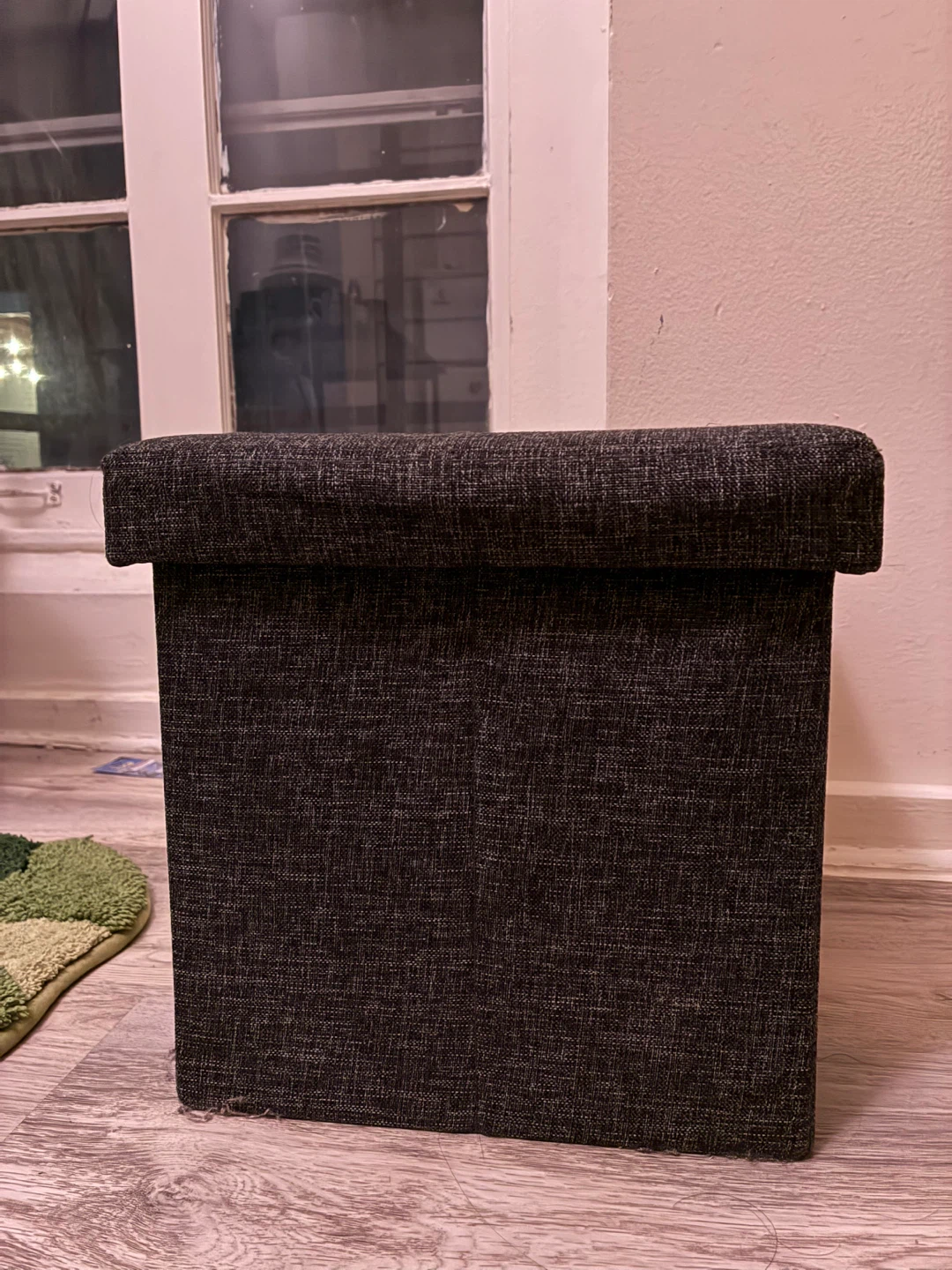 Foldable Storage Ottoman Footrest - photo 2