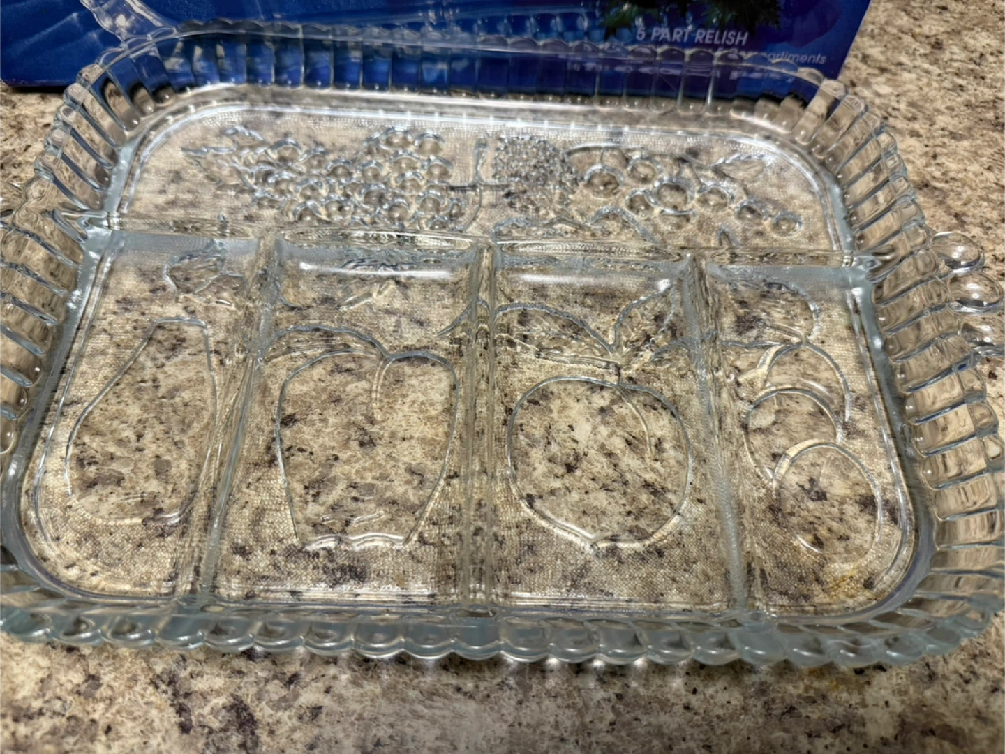 🧡Presentations 5 Part Relish Tray - photo 3