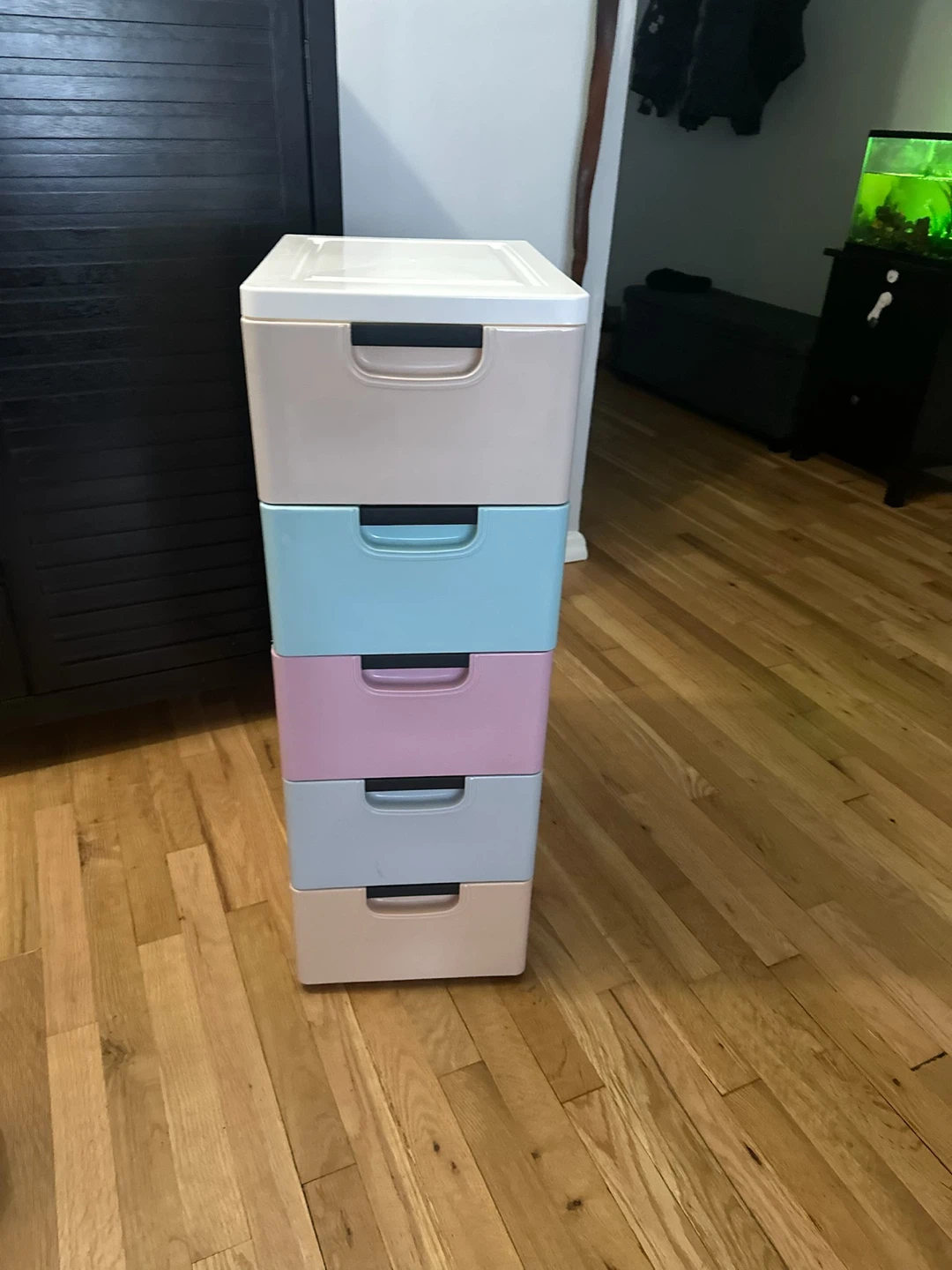 5 Drawer Plastic Storage Cabinet