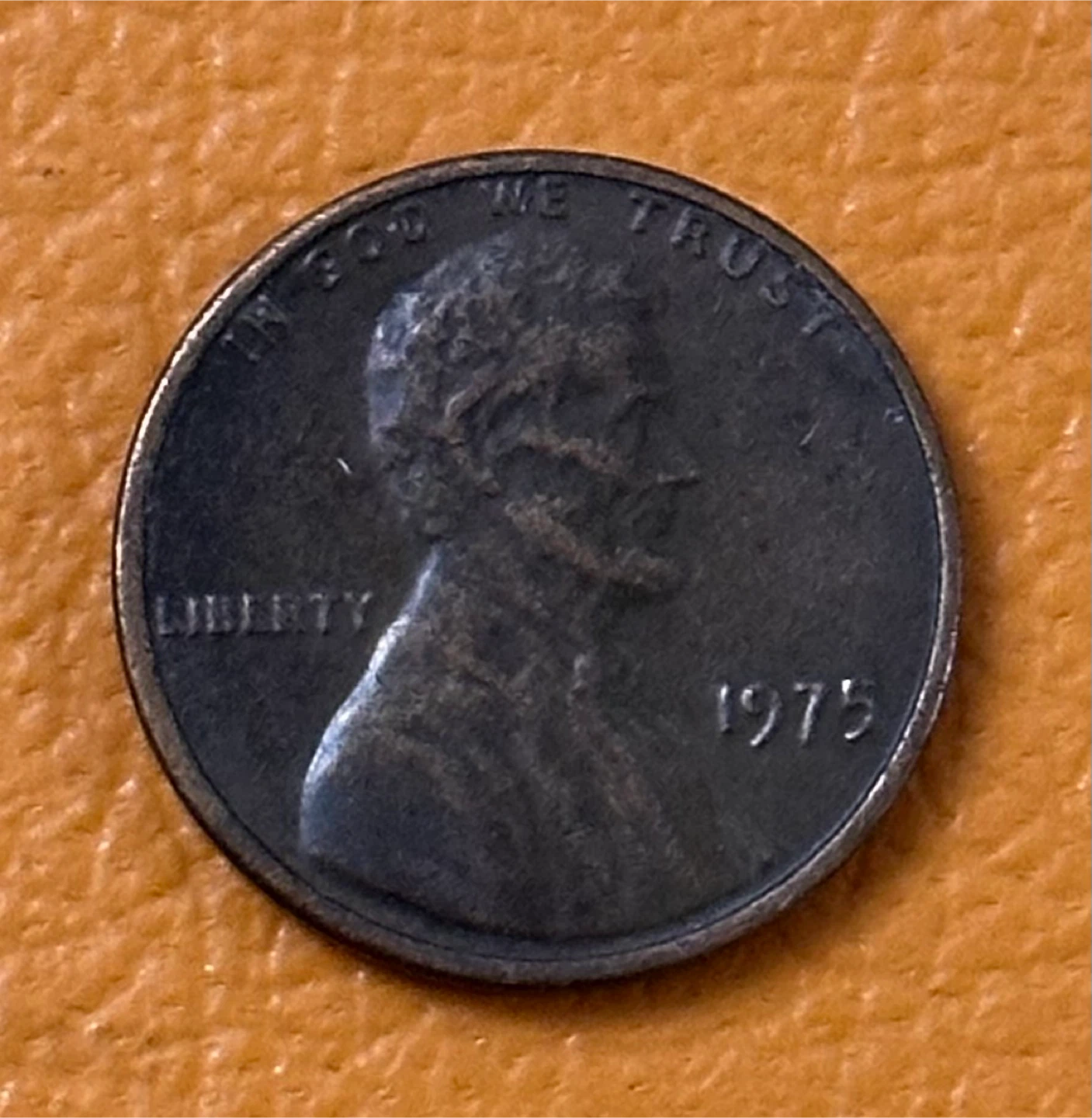 1975 US Penny NO mint mark