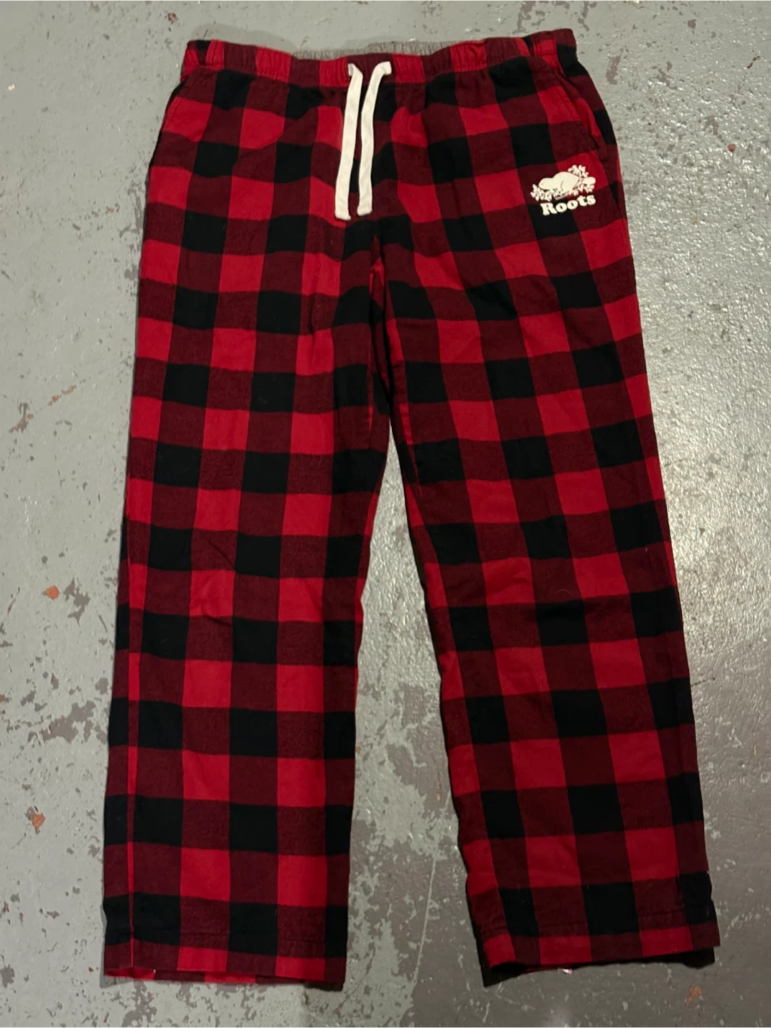 Roots Buffalo Plaid Pajama Pants