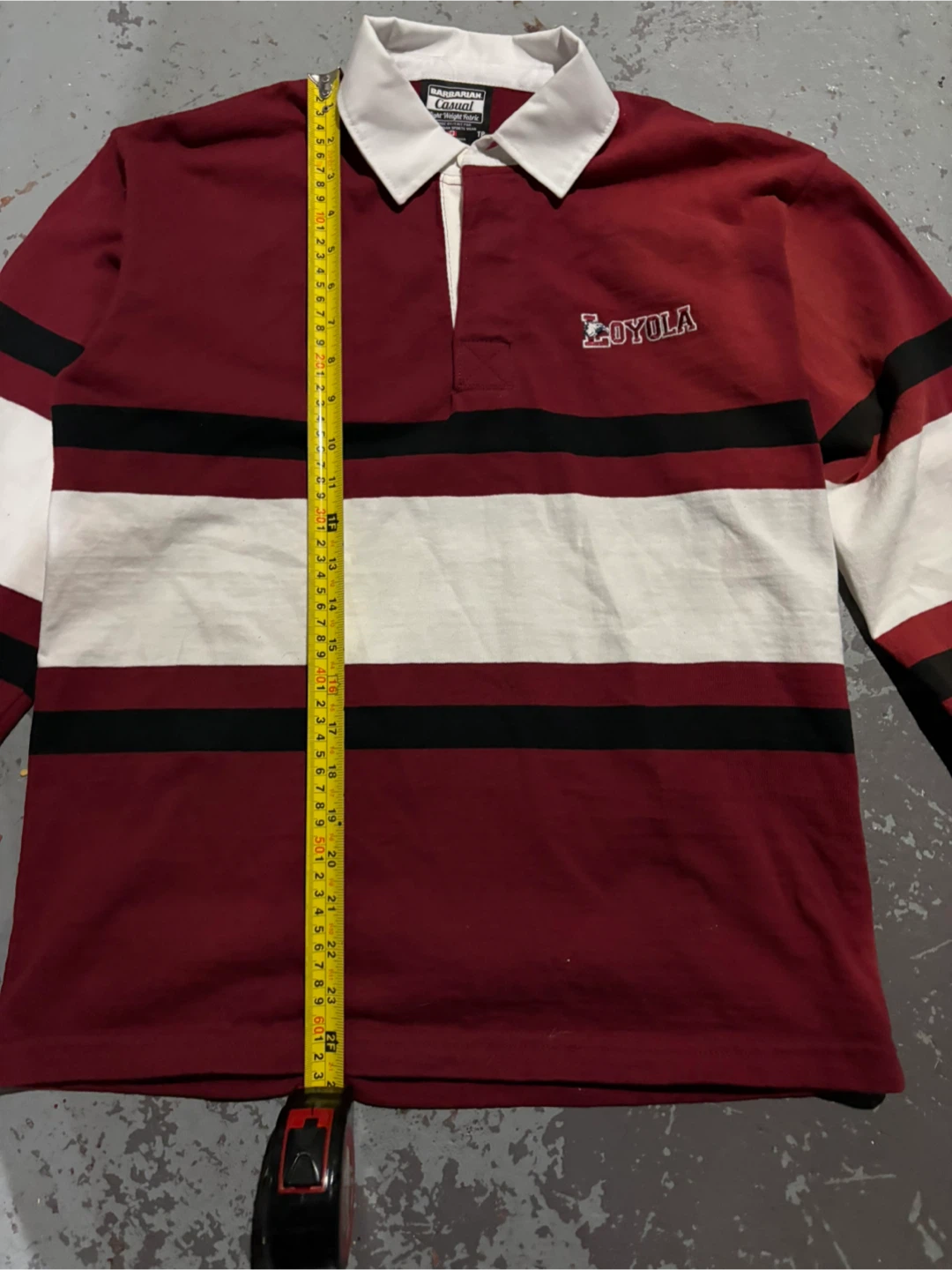 Loyola Long Sleeve Rugby Shirt - photo 3