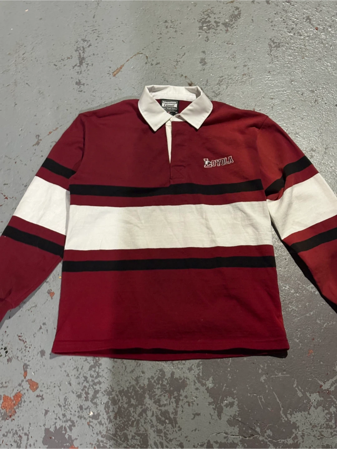 Loyola Long Sleeve Rugby Shirt