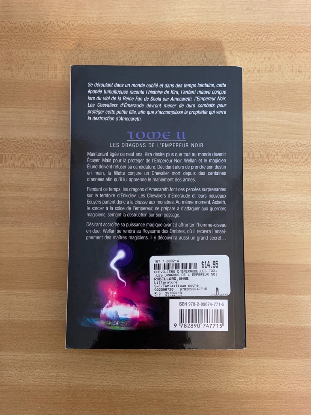 Les Chevaliers d’Émeraude Tome 2 – Anne Robillard - photo 2