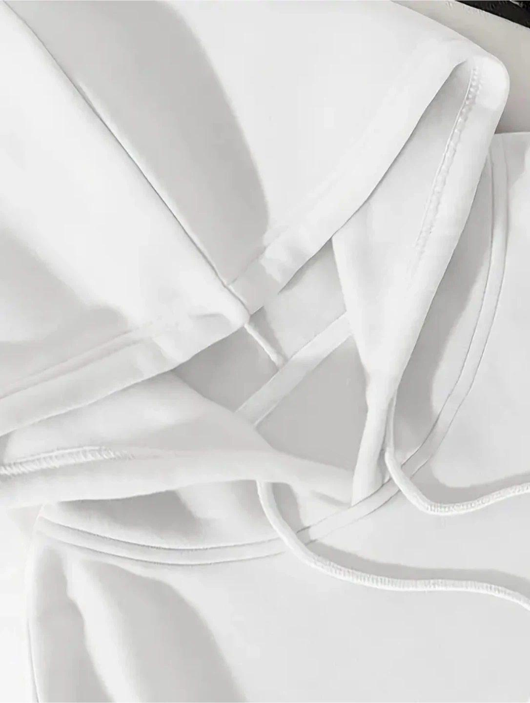 New White Hoodie - photo 3