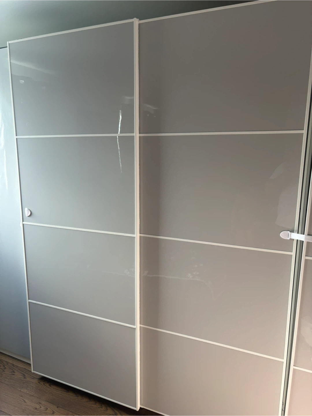 Wardrobe with sliding doors