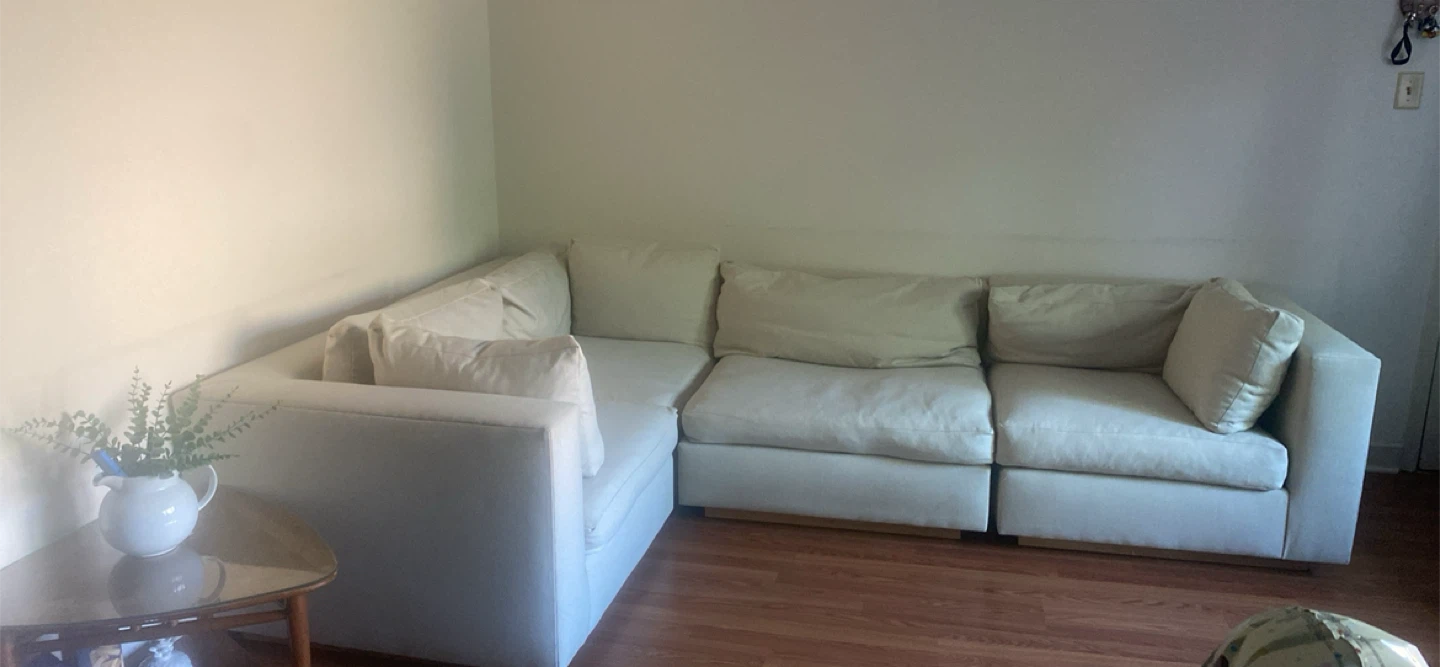 White Sectional Sofa