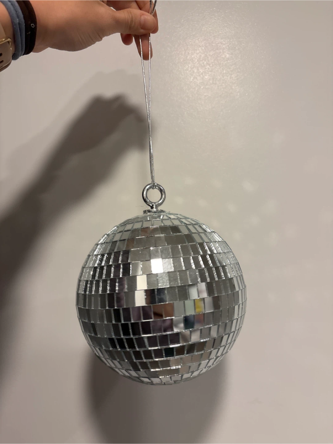 Mirror Disco Ball Hanging Ornament