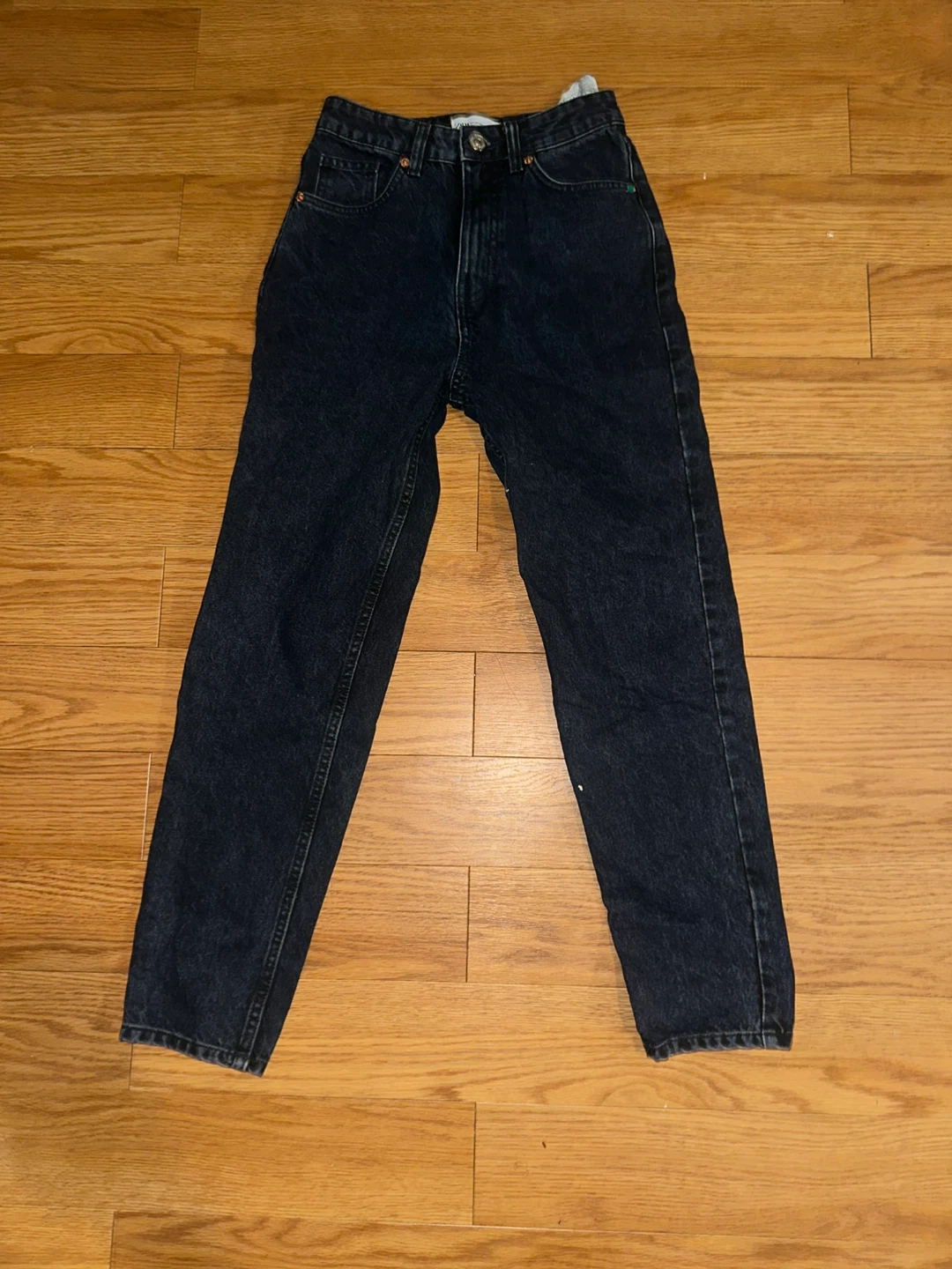 Zara Black Denim Jeans - Size 2 - EUR 34