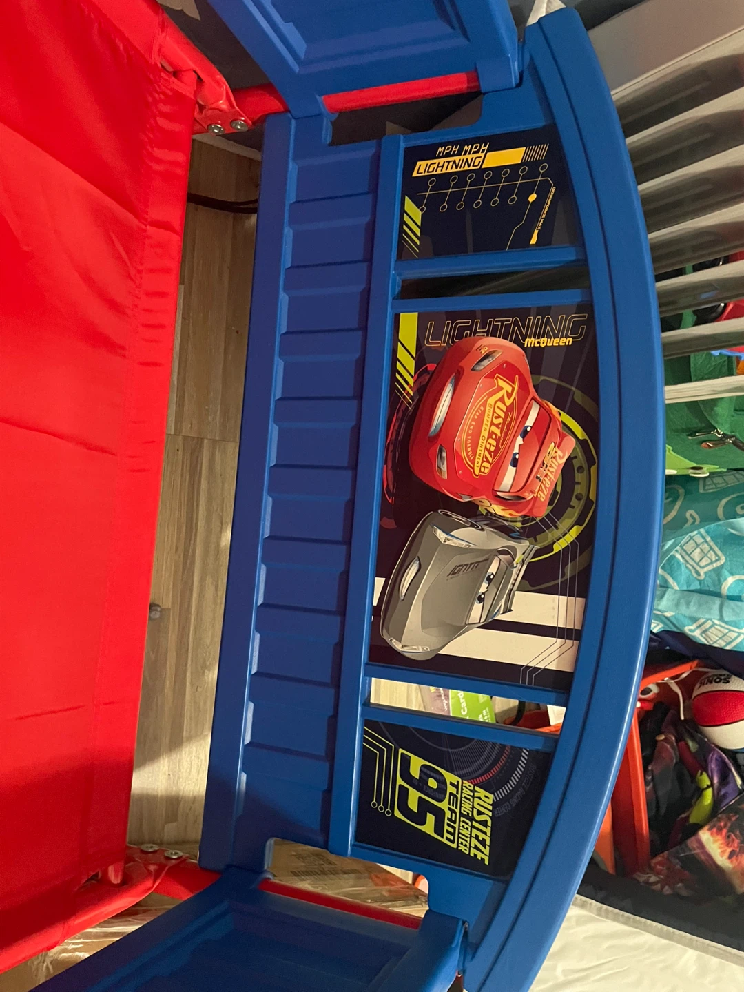 Disney Pixar Cars Lightning McQueen Toddler Bed - photo 2