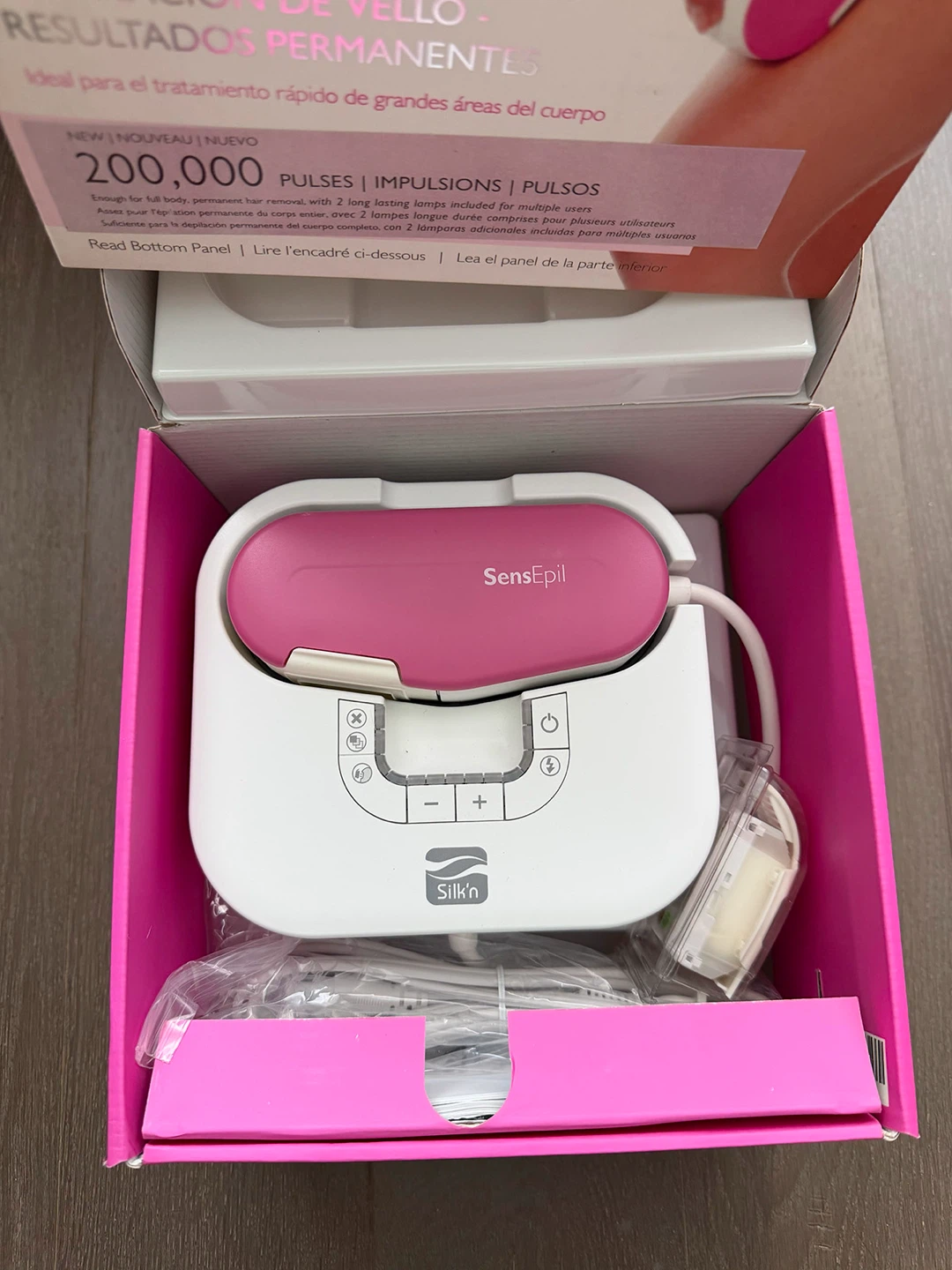Pulsed Light Hair Removal Silkn SensEpilXL