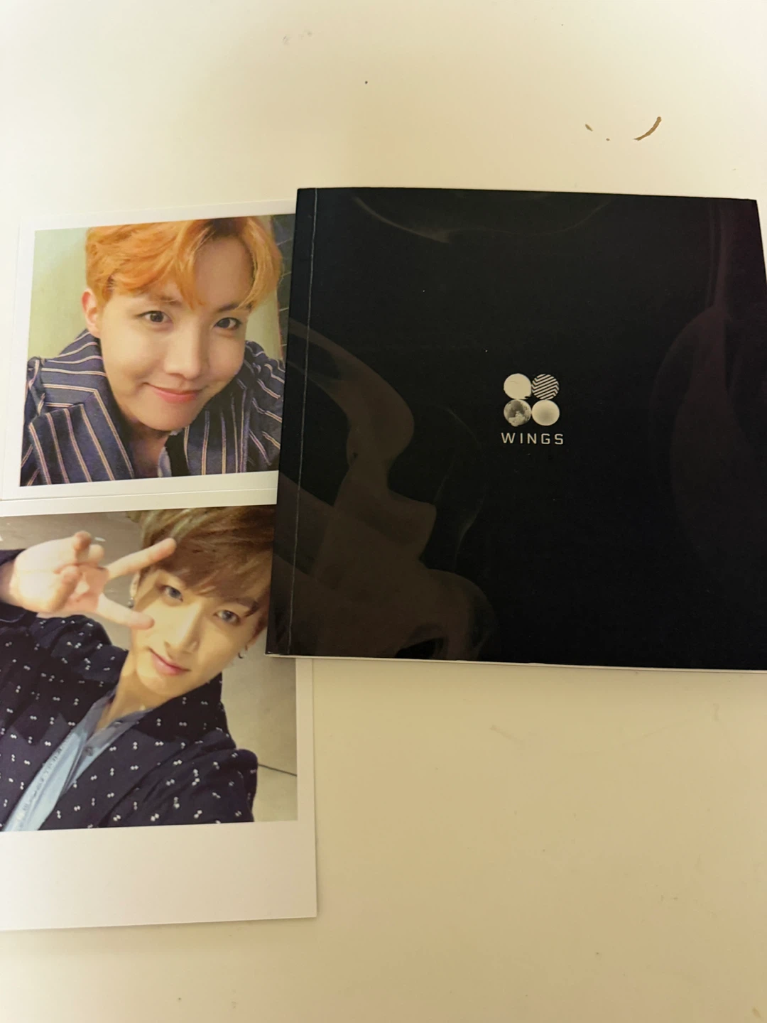 BTS Wings Album Photobook and Photocards