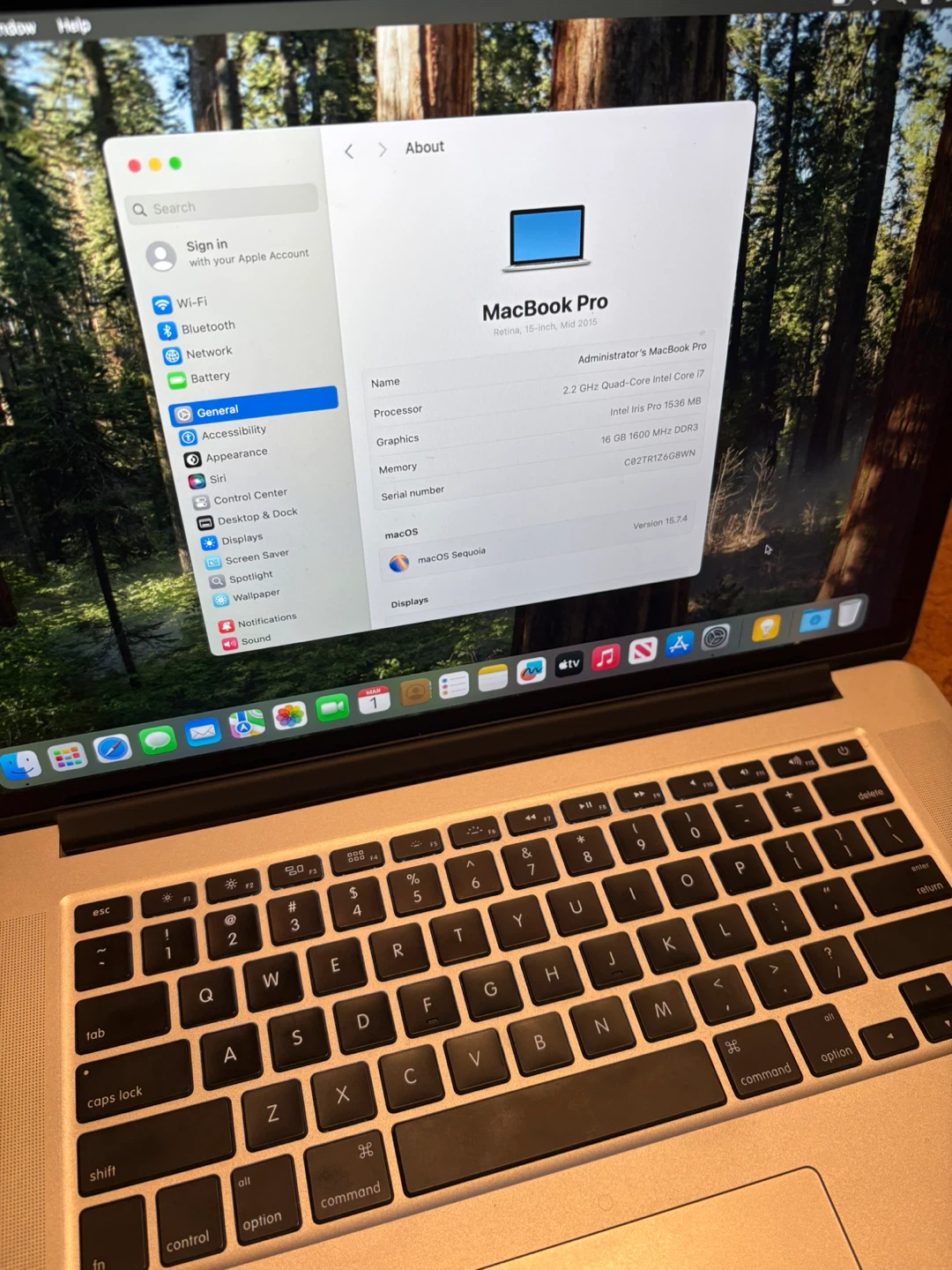 Apple MacBook Pro Retina 15-inch
