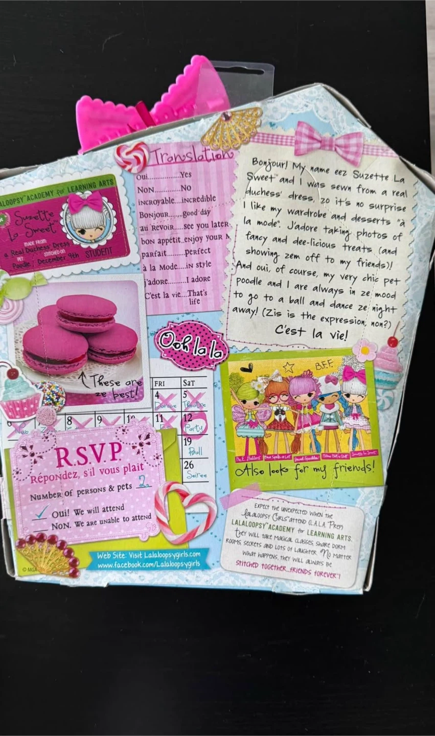 Lalaloopsy Girls Suzette La Sweet Doll with Accessories - photo 3